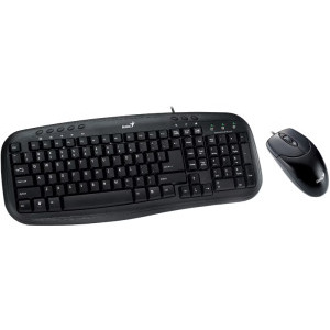 Kit periferice Genius KM-200 Wired Black