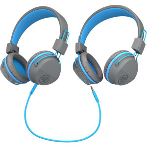 JLab On-Ear, JBuddies Studio Kids Wireless (2020) Graphite-Blue