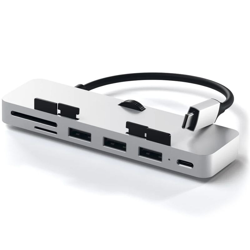 Hub USB Satechi USB-C Clamp Hub Pro Silver