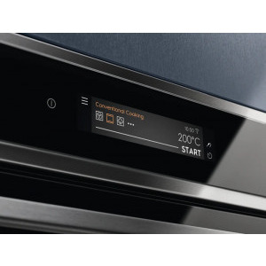 Electrolux EOB9S31WX, Electric, 70 L, SenseCook, Display, Control touch, Clasa A++, Negru