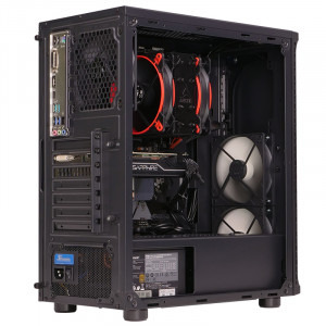 Workstation Pixel Paladin, AMD Ryzen 7 2700 3.2GHz, 16GB DDR4, 2TB HDD + 240GB SSD + 480GB SSD PCIE, RX 570 4GB GDDR5