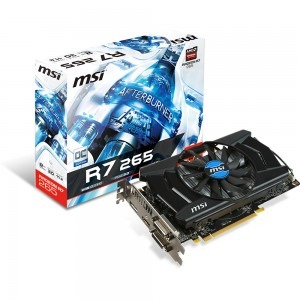 MSI Radeon R7 265 OC 2GB GDDR5 256-bit