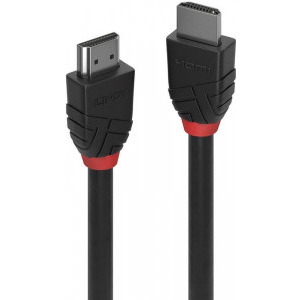 LINDY Black, HDMI Male - HDMI Male, v2.0, 2m, negru