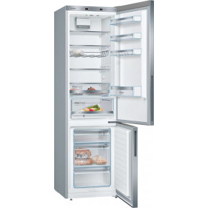 Bosch KGE39AICA, 343 L, LowFrost, VitaFresh, Super Congelare, EasyAccess, Clasa C, 201 cm, Inox