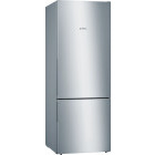 Combina frigorifica Bosch KGV58VLEAS, 503 L, Low Frost, VitaFresh, Clasa E, 191 cm, Argintiu