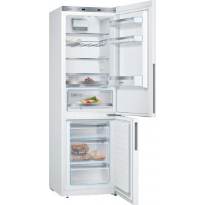 Bosch KGE36AWCA, 308 L, LowFrost, VitaFresh, FreshSense, Intelligent Inverter, Clasa C, 186 cm, Alb