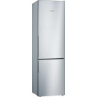 Combina frigorifica Bosch KGV39VLEAS, 343 L, LowFrost, VitaFresh, Clasa E, 201 cm, Argintiu