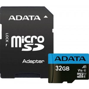 ADATA Micro SDHC Premier Clasa 10 UHS-I 32GB + Adaptor SD