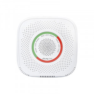 Shelly Senzor detector de gaz petrolier lichefiat, Wireless, Alarma 70 dB, Notificari aplicatie