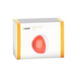Owon Sirena inteligenta, Control aplicatie, Integrare ZigBee, 95 dB, Baterie rezerva 700 mAh