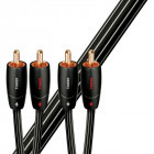 Cablu audio Audioquest Tower, 2x RCA Male - 2x RCA Male, 5m, negru-alb