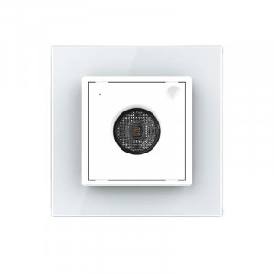 Livolo Senzor Control Sunet si Lumini cu Rama din Sticla, Protocol Zigbee, Alb
