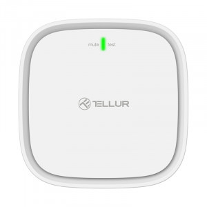 Tellur Senzor de gaz, Conexiune Wi-Fi, 2.4 GHz, Alarma, Notificari
