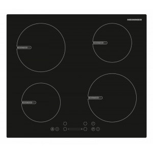 Heinner HBHI-V594BSC, Inductie, 4 zone de gatit, Touch control, Boost, 60 cm, Sticla neagra
