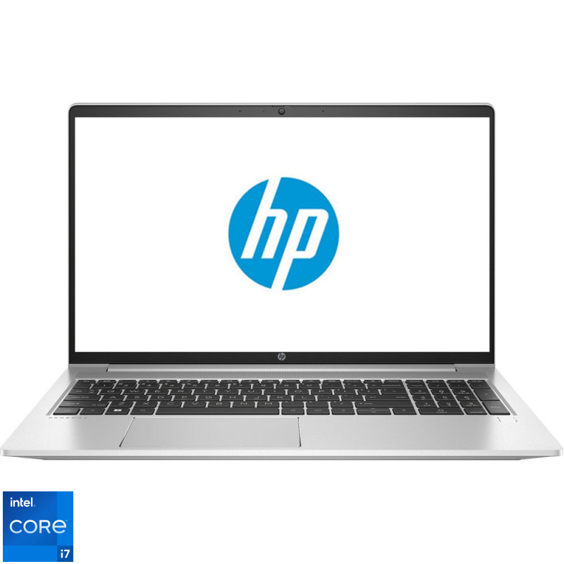 Laptop HP 15.6'' ProBook 450 G9, FHD, Procesor Intel(R) Core™ i7-1255U (12M Cache, up to 4.70 GHz), 8GB DDR4, 512GB SSD, Intel Iris Xe, Free...