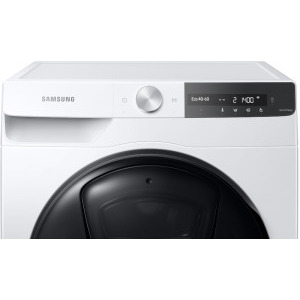 Samsung WW80T754DBT, 8 kg, 1400 RPM, Clasa B, Digital Inverter, Eco Bubble, Quick Bubble, Bubble Soak, Hygiene Steam, SmartThings, Alb