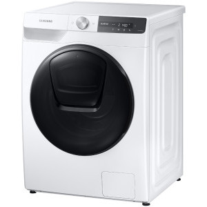Samsung WW80T754DBT, 8 kg, 1400 RPM, Clasa B, Digital Inverter, Eco Bubble, Quick Bubble, Bubble Soak, Hygiene Steam, SmartThings, Alb