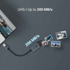 TP-LINK UA430 USB 3.0 la SD/microSD