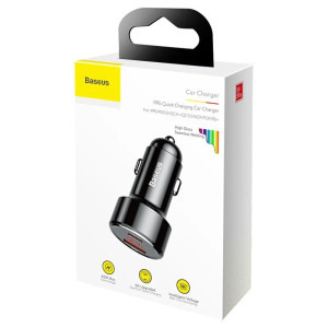Baseus Magic Series PPS, 1x USB, 1x USB-C, 45W, 6A, Black