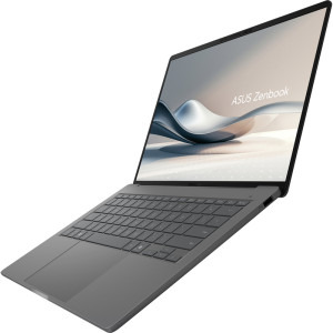 ASUS 14'' Zenbook A14 UX3407RA, WUXGA OLED, Procesor Qualcomm Snapdragon X Elite X1E-78-100, 32GB LPDDR5X, 1TB SSD, Qualcomm Adreno, Win 11 Pro, Iceland Grey
