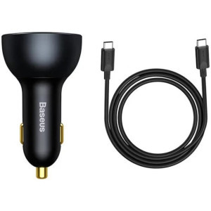 Baseus Qualcomm QC 5, 1x USB, 2x USB-C, 160W, Grey + cablu USB-C