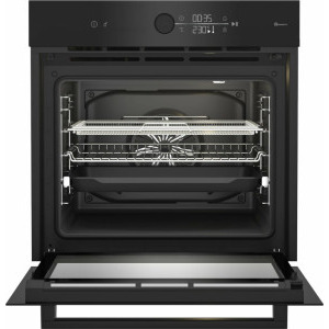 Beko BBIMA17410BMPW, Electric, 72 L, Autocuratare pirolitica, AirFry, AEROperfect, SteamShine Cleaning, Booster, Clasa A+, Negru