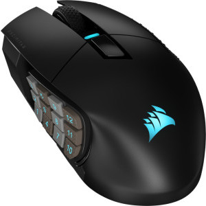 Corsair Scimitar RGB Elite Wireless Black