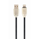 Cablu de date / adaptor Gembird USB-A Male la Lightning Male, 1 m, Black