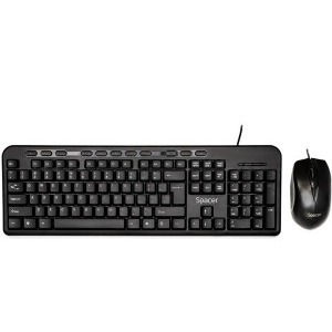 Spacer Tastatura + Mouse Combo SPDS-1691, Wired, Black