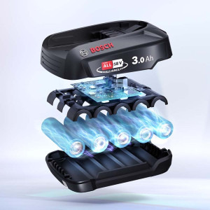 Bosch vertical Unlimited 7, BBS712A, Autonomie 40min, 0.4L, 2 acumulatori, Negru