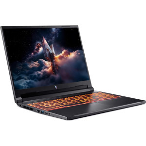 Acer Gaming 16'' Nitro V 16 AI ANV16-42, WUXGA IPS 180Hz, Procesor AMD Ryzen™ 7 260 (16M Cache, up to 5.1 GHz), 16GB DDR5, 1TB SSD, GeForce RTX 5070 8GB, No OS, Shale Black
