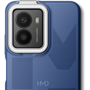 HMD Husa de protectie Flashy Outfit, pentru HMD Fusion, TPU, Albastru Indigo