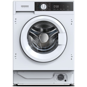 Masina de spalat rufe incorporabila Heinner HWM-BI814IVA+++, 8 kg, 1400 RPM, Clasa A, Inverter, Alb