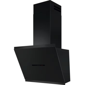 Hota AEG decorativa GV77D61ST, Putere de absorbtie 760 m3/h, 5 trepte, SilenceTech, ExtractionTech Pro, Hob2Hood, 60 cm, Clasa A+, Negru