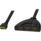 Adaptor Logilink HD0040 Switch 3x HDMI Female, Negru
