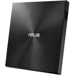 ASUS ZenDrive U8M, ultra-slim extern DVD citire/scriere, USB-C, suport M-DISC, Windows si Mac OS, negru