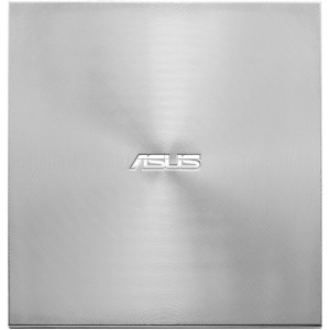 ASUS ZenDrive U8M, ultra-slim extern DVD citire/scriere, USB-C, suport M-DISC, Windows si Mac OS, argintiu