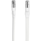 Cablu video Hama Soclu F - Soclu F, 0.2 m, Alb