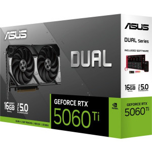 ASUS GeForce RTX 5060 Ti DUAL 16GB GDDR7 128-bit DLSS 4.0