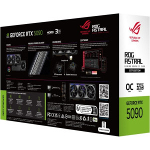 Placa video ASUS GeForce RTX 5090 ROG ASTRAL BTF OC 32GB GDDR7 512