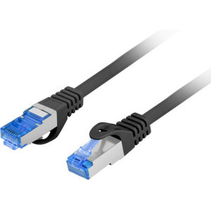 Cablu retea Lanberg CAT6a Patch Cable S/FTP 15 m LZSH Black