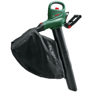 Bosch Suflanta si aspirator cu tocator pentru frunze Universal GardenTidy 3000, 3000 W, viteza variabila aer, debit 160 L/s, sac colector 50 L, raport maruntire 12:1