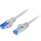 Cablu retea Lanberg CAT6a Patch Cable S/FTP 0.25 m LZSH Grey