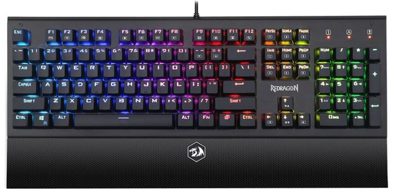 Tastatura Gaming Redragon Aryaman RGB Brown Switch Mecanica