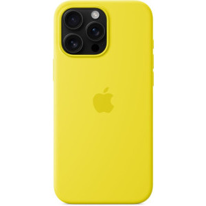 Apple Protectie pentru spate, material silicon, cu MagSafe pentru iPhone 16 Pro Max, culoare Star Fruit