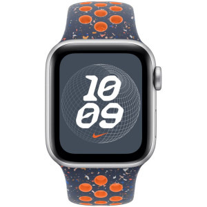 Apple Nike Sport Band, 42mm, Blue Flame - M/L