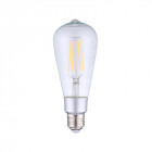 Shelly Vintage ST64, Bec inteligent, Dimmer, Wi-Fi, Control aplicatie, E27, 7W, 750 LM