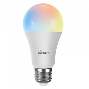 Sonoff B05-B-A60, Bec inteligent cu LED, RGB, Putere 9W, 806 LM, Control aplicatie
