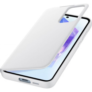 Samsung Husa de protectie tip Book Smart View White pentru Galaxy A55 5G