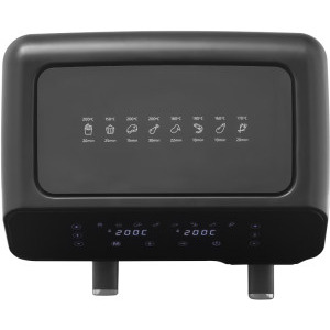 Zelmer Friteuza cu aer cald Dual ZAF9000, 2700W, 5L, Negru